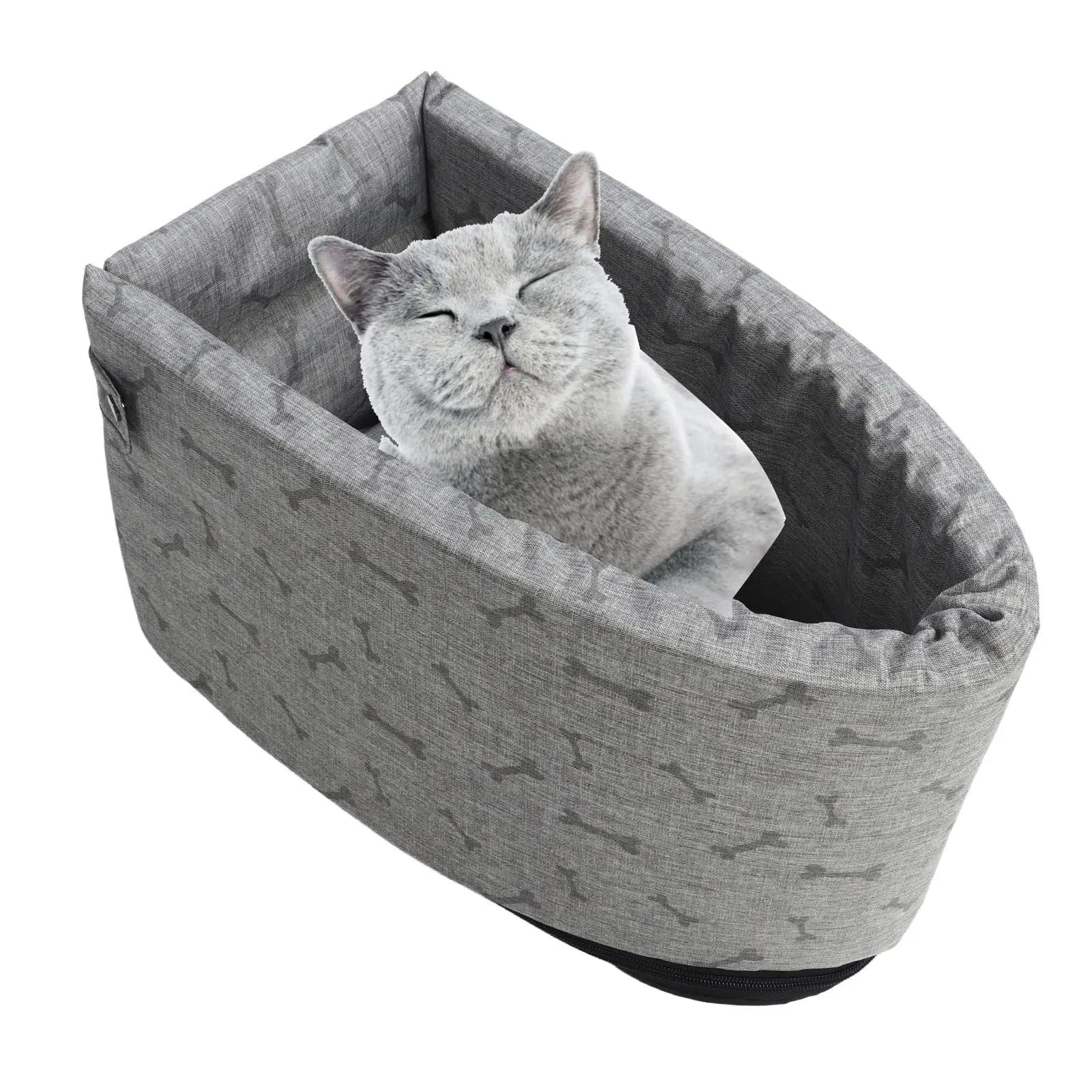 Pet Car Seat Wearproof Quick Installation Detachable Pet Console Seat for Small Dogs Cats Animals Wholesale Hub