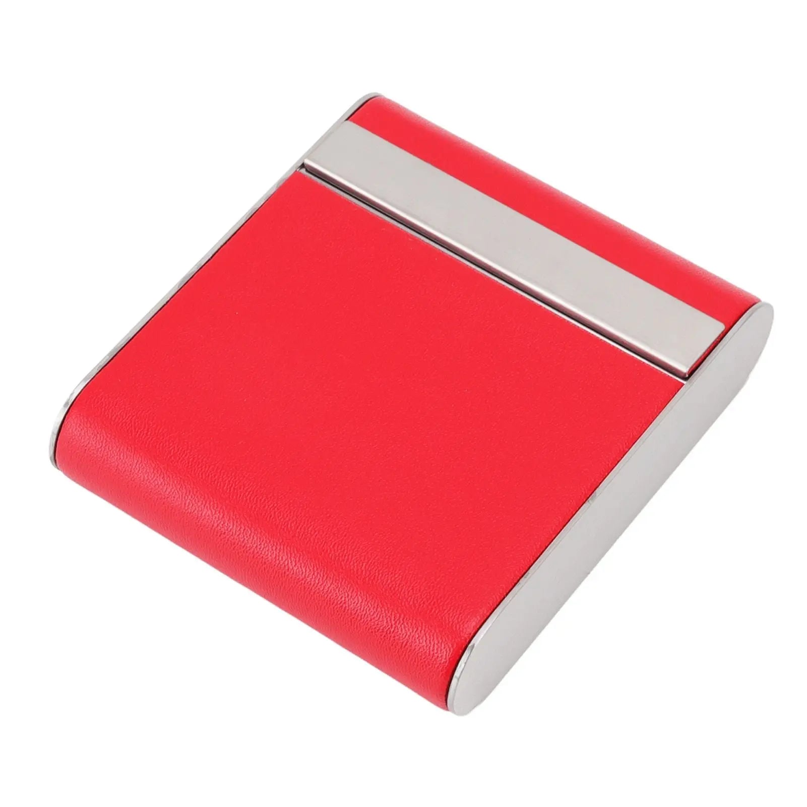 Aluminum Alloy Cigarette Case Box Hold 20pcs Flip for Men Women Smoking Accessories Red Wholesale Hub