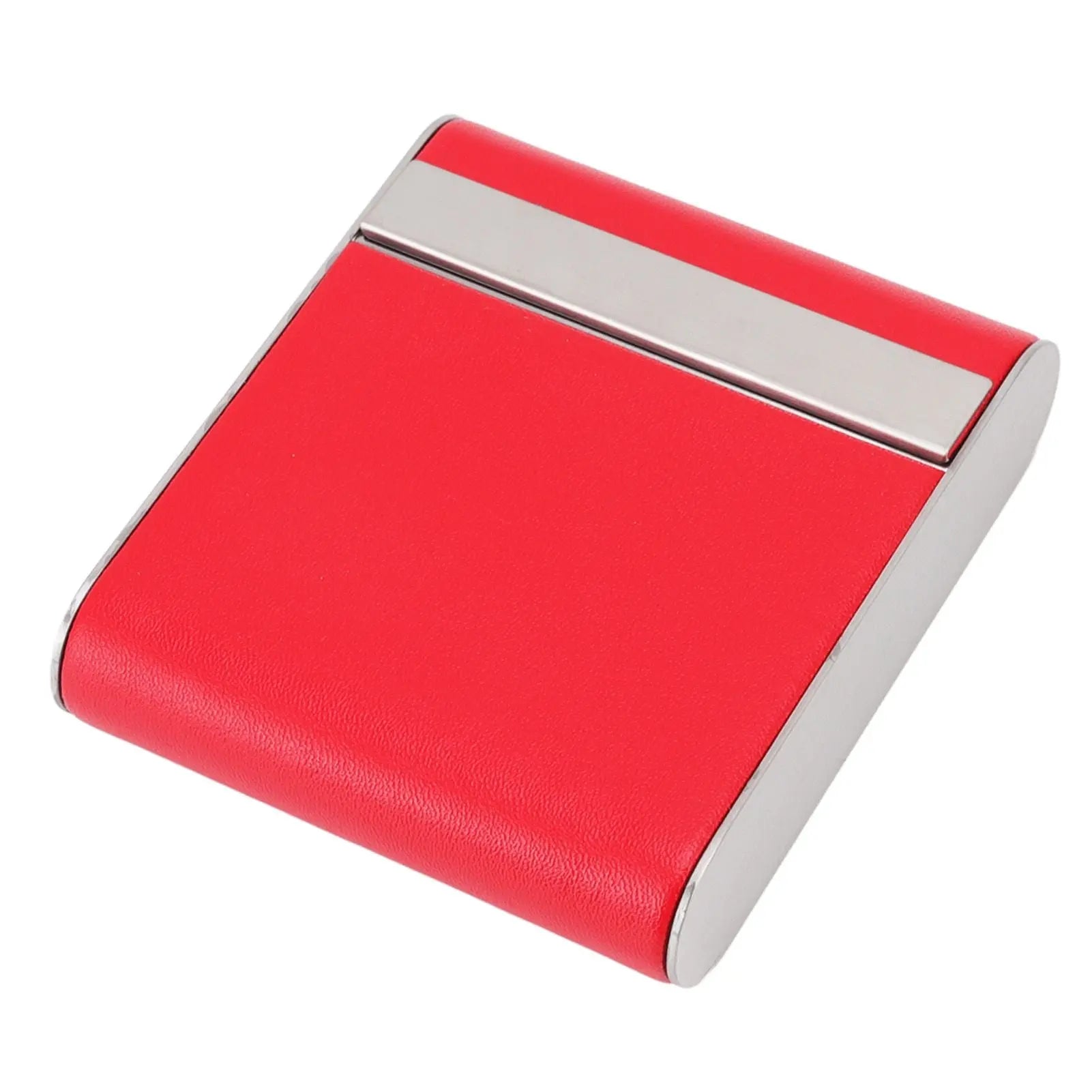 Aluminum Alloy Cigarette Case Box Hold 20pcs Flip for Men Women Smoking Accessories Red Wholesale Hub
