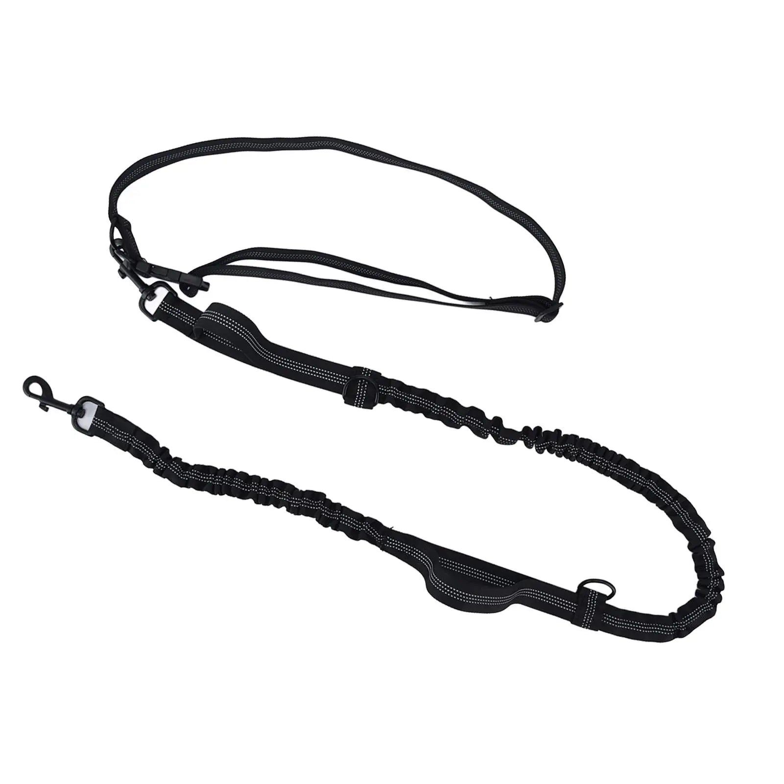 Pet Leash Reflective Retractable Portable Adjustable Dog Traction Rope for Pets Dogs Black Wholesale Hub