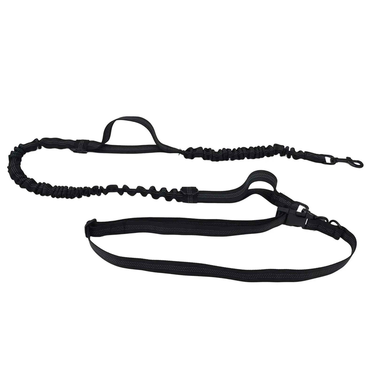 Pet Leash Reflective Retractable Portable Adjustable Dog Traction Rope for Pets Dogs Black Wholesale Hub