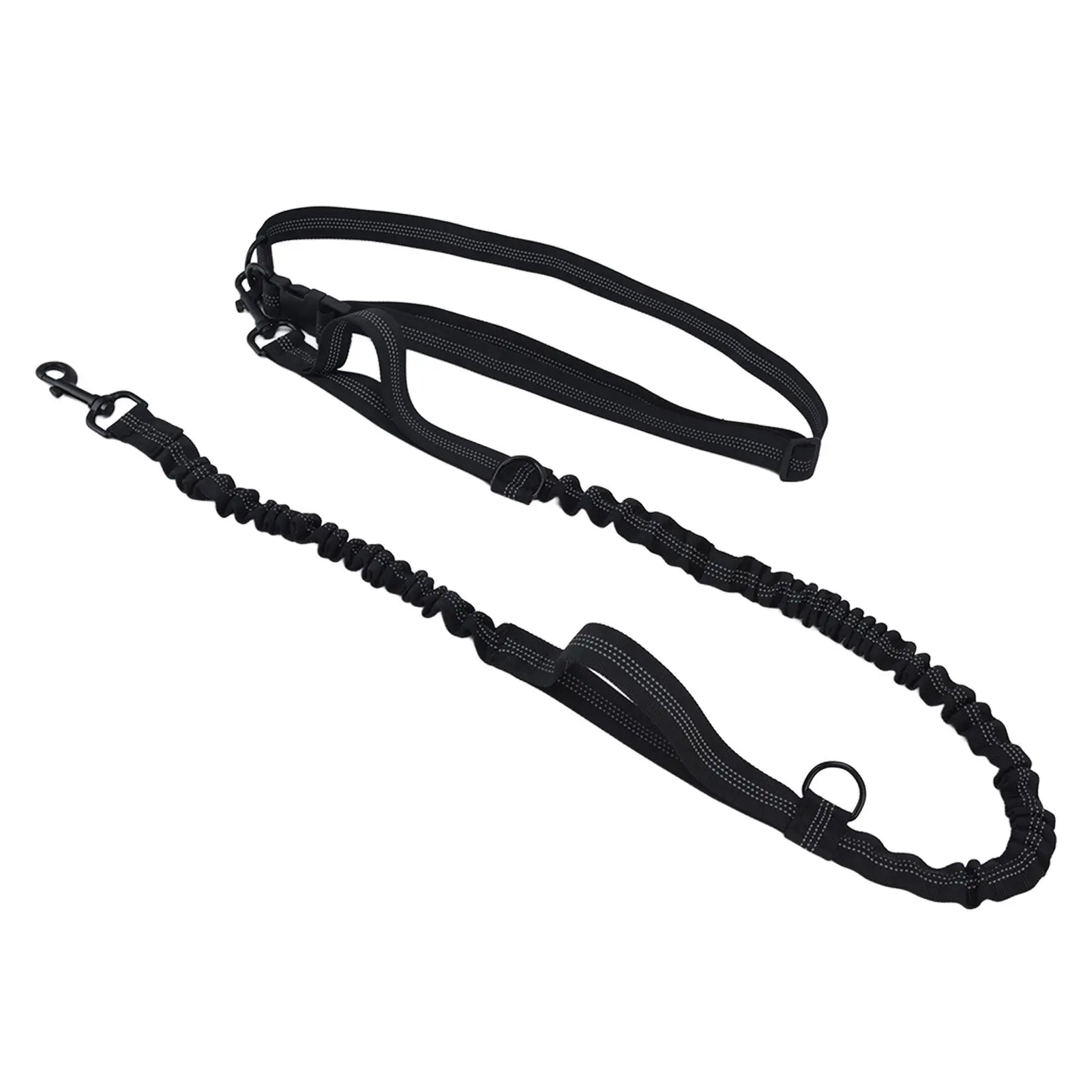 Pet Leash Reflective Retractable Portable Adjustable Dog Traction Rope for Pets Dogs Black Wholesale Hub