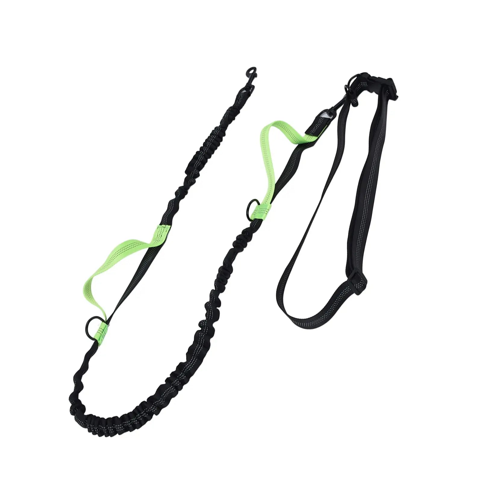 Pet Leash Reflective Retractable Portable Adjustable Dog Traction Rope for Pets Dogs Green Wholesale Hub