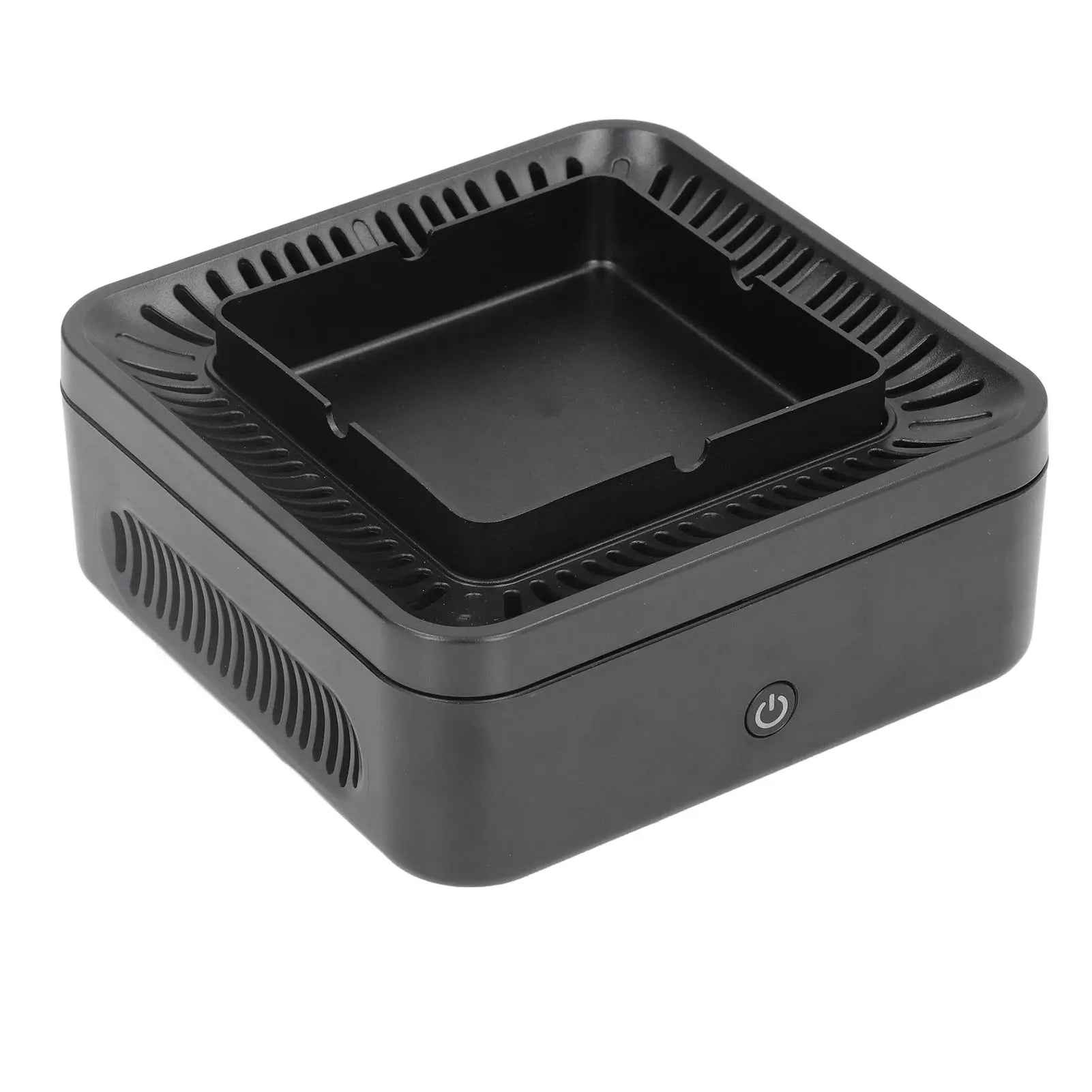 Smokeless Ashtray Gray Home Office Desktop USB Charging Large Air Volume Negative Ion Ashtray Purifier Wholesale Hub