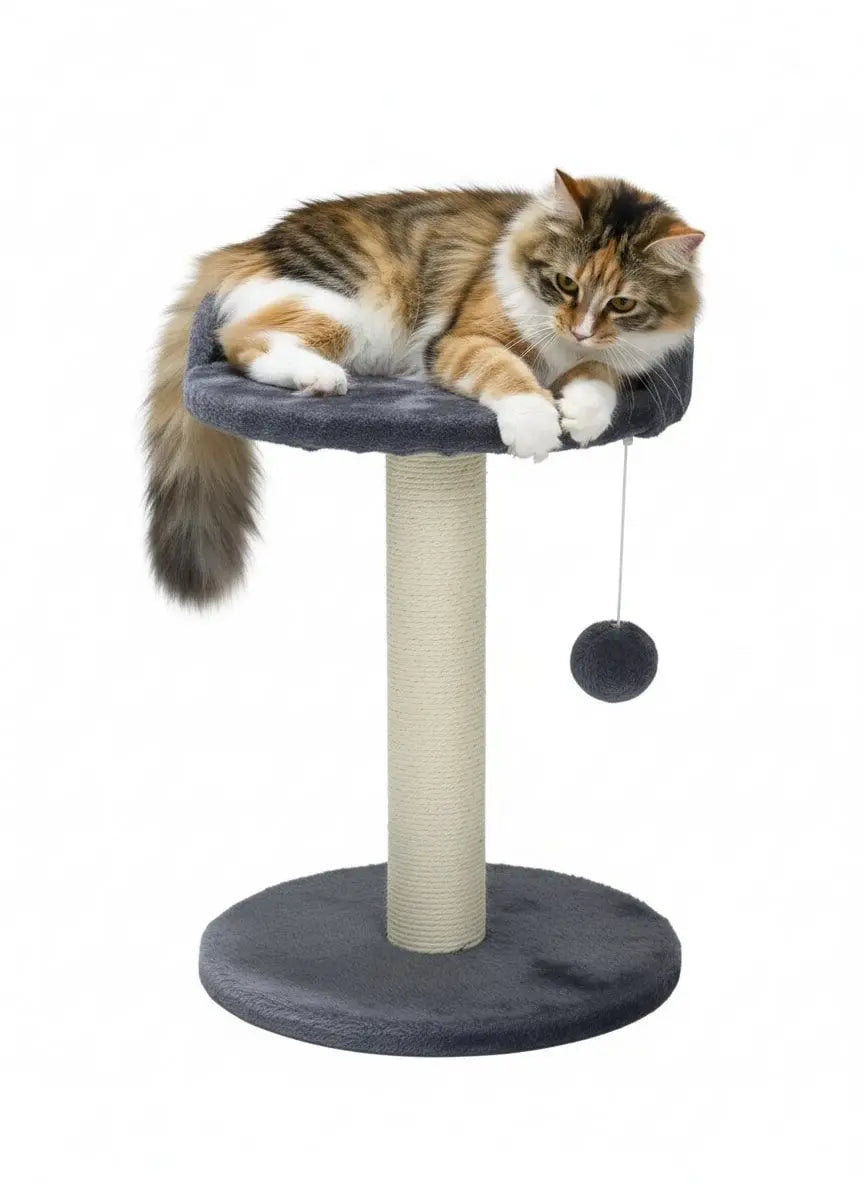 CARLA HOME Cat Tree Tower for Indoor Cats with Plush Perch, Sisal Scratching Post & Hanging Ball Toy for Kittens or Small Breeds Wholesale Hub