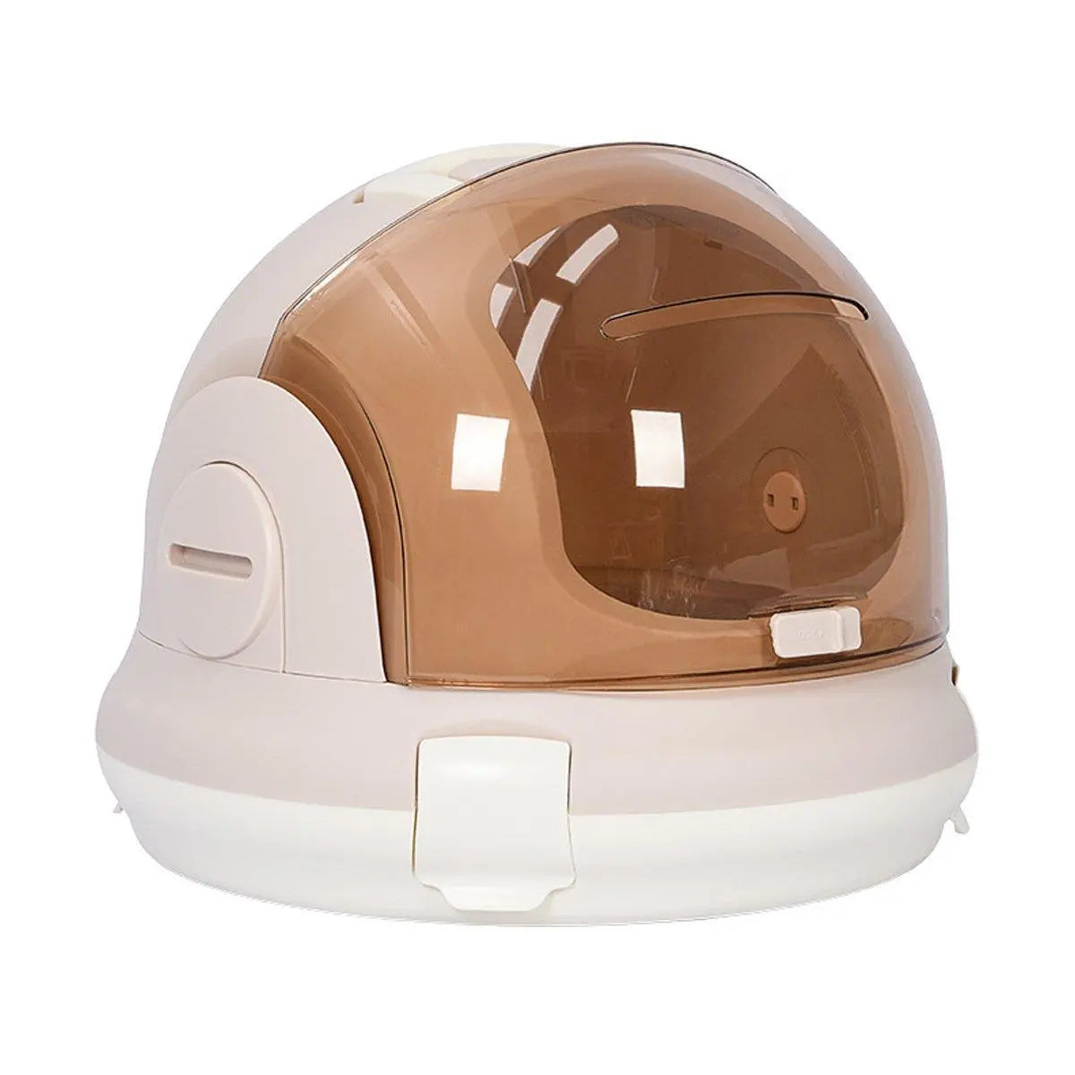 Portable Cat Carrier Space Capsule Large Capacity Aviation Travel Kitty Basket - Grey Wholesale Hub