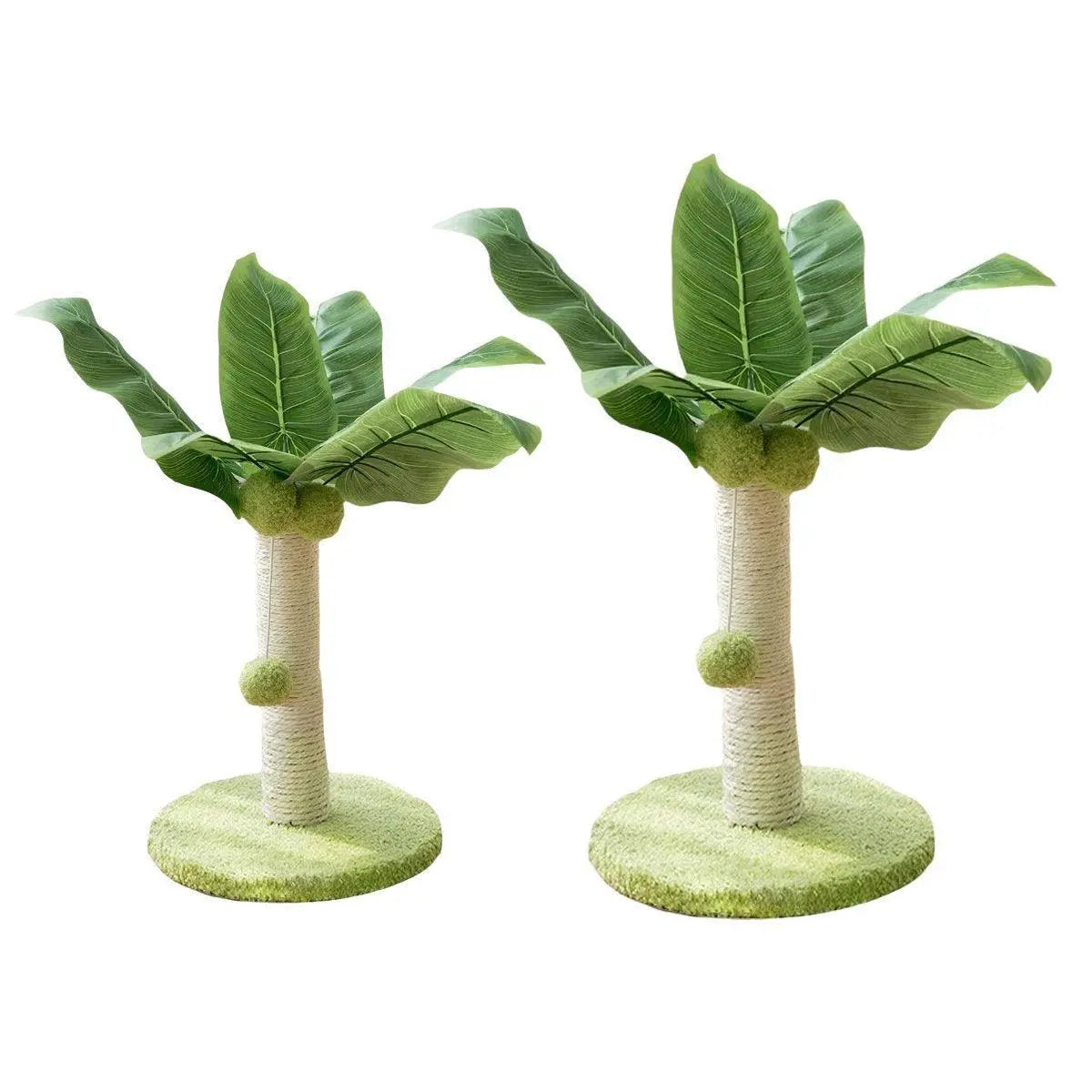 Cat Scratching Coconut Tree Kitten Post Sisal Covered Scratcher Pole Toy 32/38cm - M Wholesale Hub
