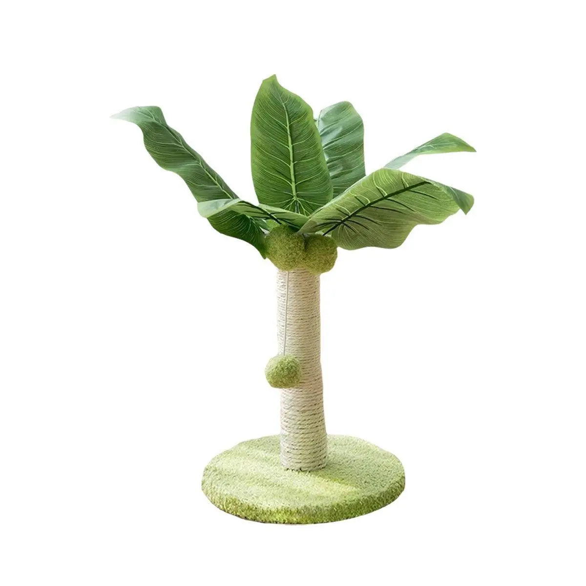 Cat Scratching Coconut Tree Kitten Post Sisal Covered Scratcher Pole Toy 32/38cm - S Wholesale Hub