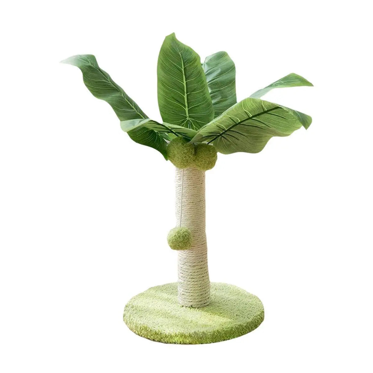 Cat Scratching Coconut Tree Kitten Post Sisal Covered Scratcher Pole Toy 32/38cm - S Wholesale Hub