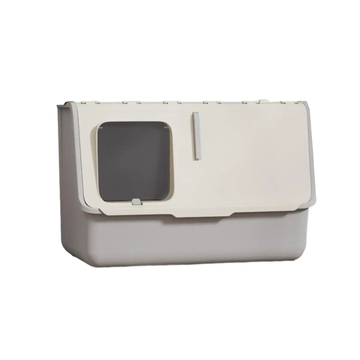 Large Fully Enclosed Cat Litter Box with Lid Odor Control Litter Pan for Cats - Green Wholesale Hub