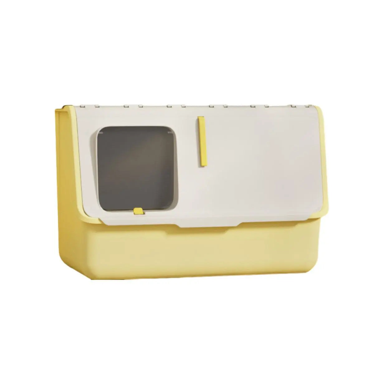 Large Fully Enclosed Cat Litter Box with Lid Odor Control Litter Pan for Cats - Green Wholesale Hub