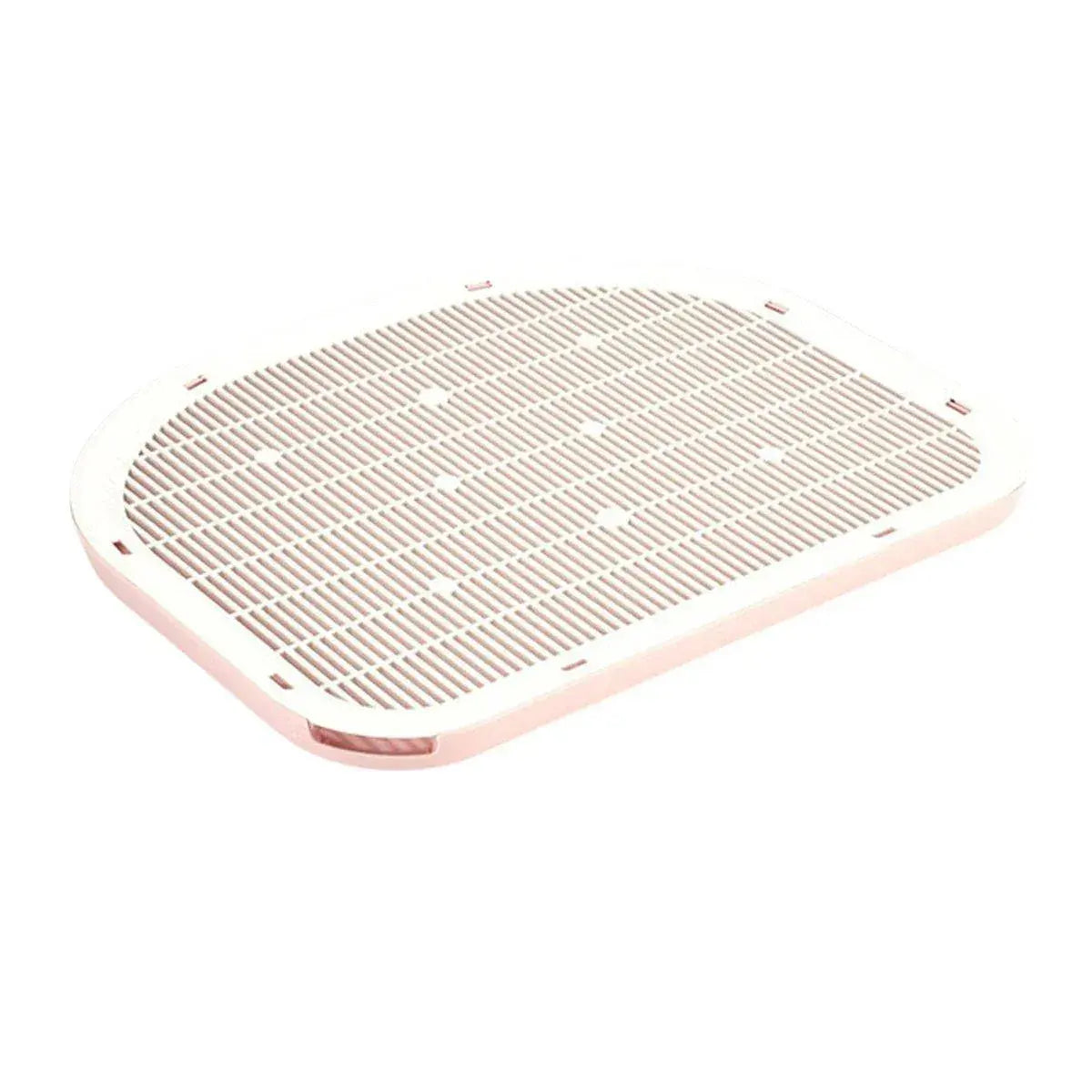 Anti Spill Cat Litter Mat Double Layer Pet Toilet Mat for Litter Box - Pink Wholesale Hub