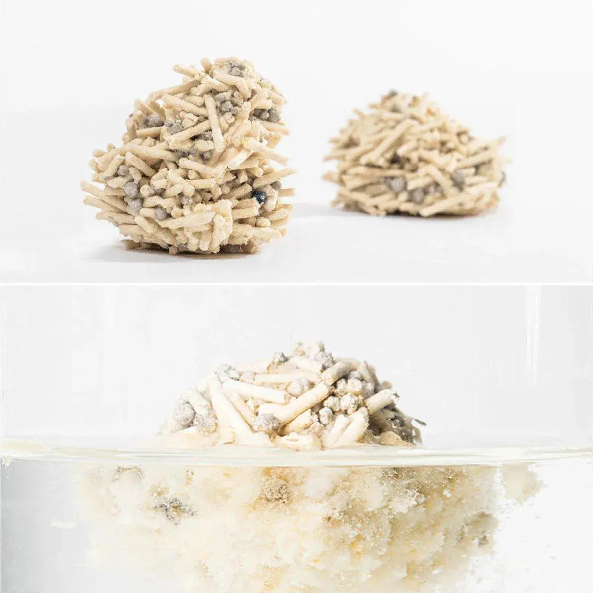 2.4kg Mixed Crushed Bentonite Tofu Cat Litter Cat Litter Deodorant Cat Supplies - 2.4kg*1 Wholesale Hub