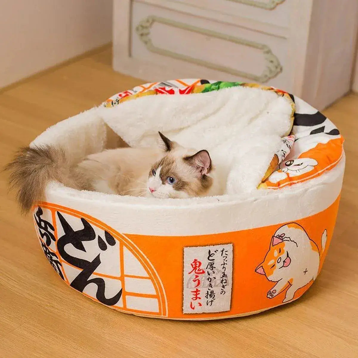 Insulated Winter Pet House Warm Bubble Bucket Dog Kennel Cat Shelter Indoor - Orange-M Wholesale Hub