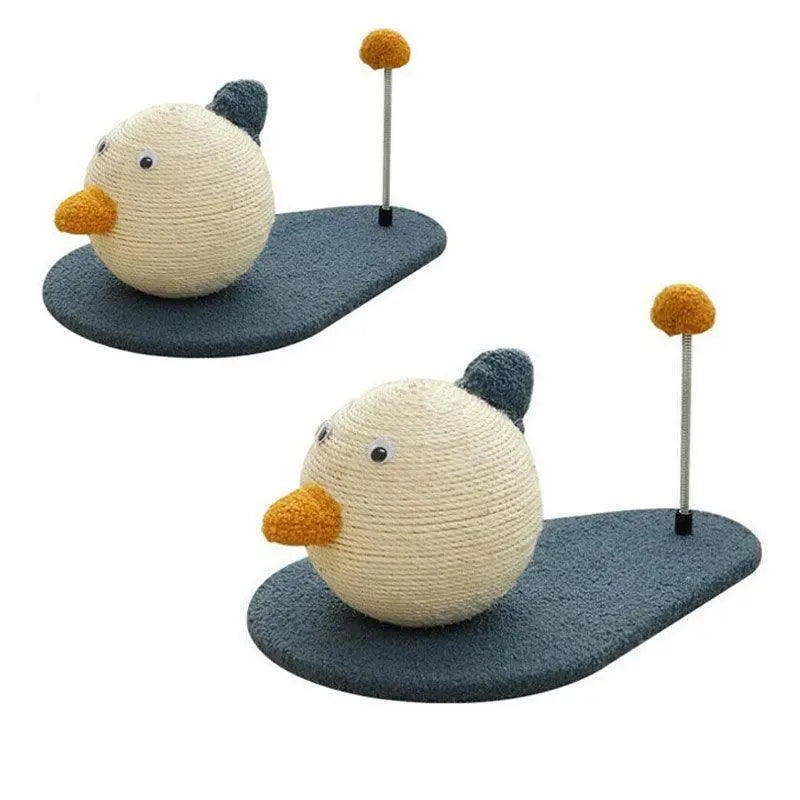 Cat Scratching Post Toy with Ball Claw Grinding Rope Tree for Indoor Play - Large Wholesale Hub
