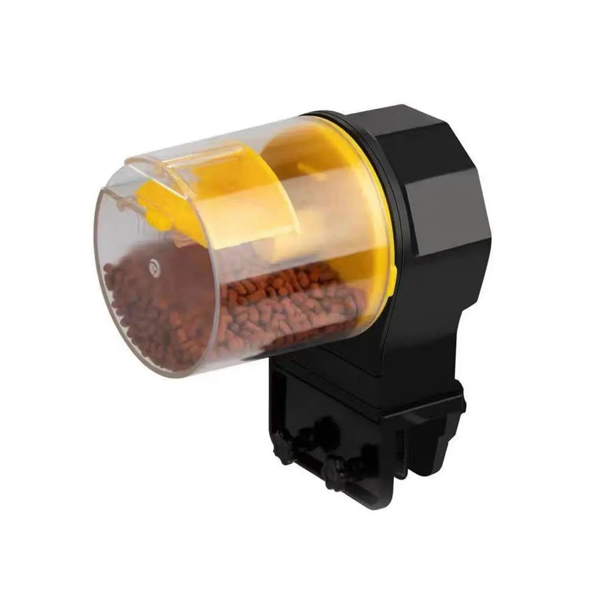 Intelligent Automatic Fish Feeder for Aquarium Large Capacity Timing Feeder - Yellow Wholesale Hub