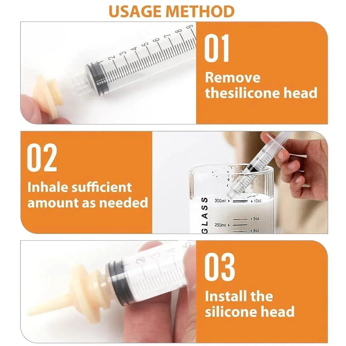 Kitten Puppy Pet Feeding Syringe Feeder Cat Dog Nursing Bottle with Pacifier - L-4PCS Wholesale Hub