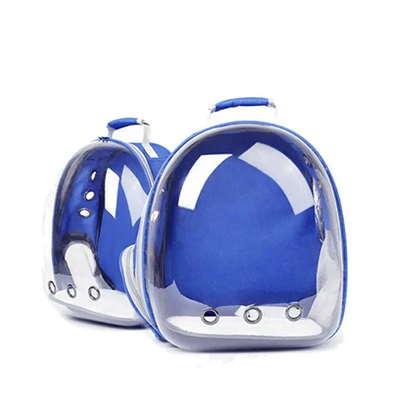 Pet Outdoor Carrier Backpack Cat Dog Puppy Travel Space Capsule Shoulder Bag - Pink Wholesale Hub