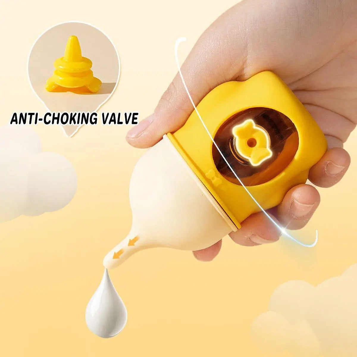 Silicone Pet Milk Feeding Bottle with Scale for Small Puppies and Kittens 20ml 80ml - 80ml-Pink Wholesale Hub