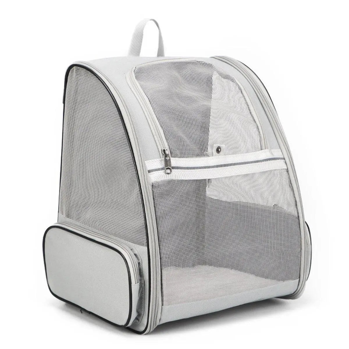 Large Foldable Breathable Portable Cat Dog Bag Outdoor Shoulder Pet Backpack - Pink Wholesale Hub