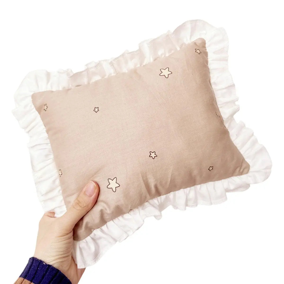 Lace Cat Pillow Soft Pet Cushion for Sleeping Comfortable Kitty Bed Cushion - White Strawberry Wholesale Hub