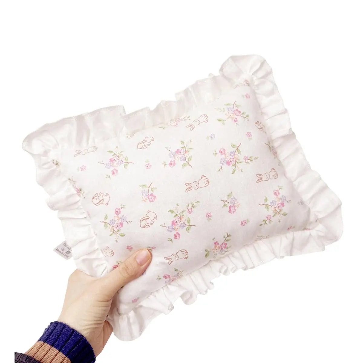 Lace Cat Pillow Soft Pet Cushion for Sleeping Comfortable Kitty Bed Cushion - White Strawberry Wholesale Hub