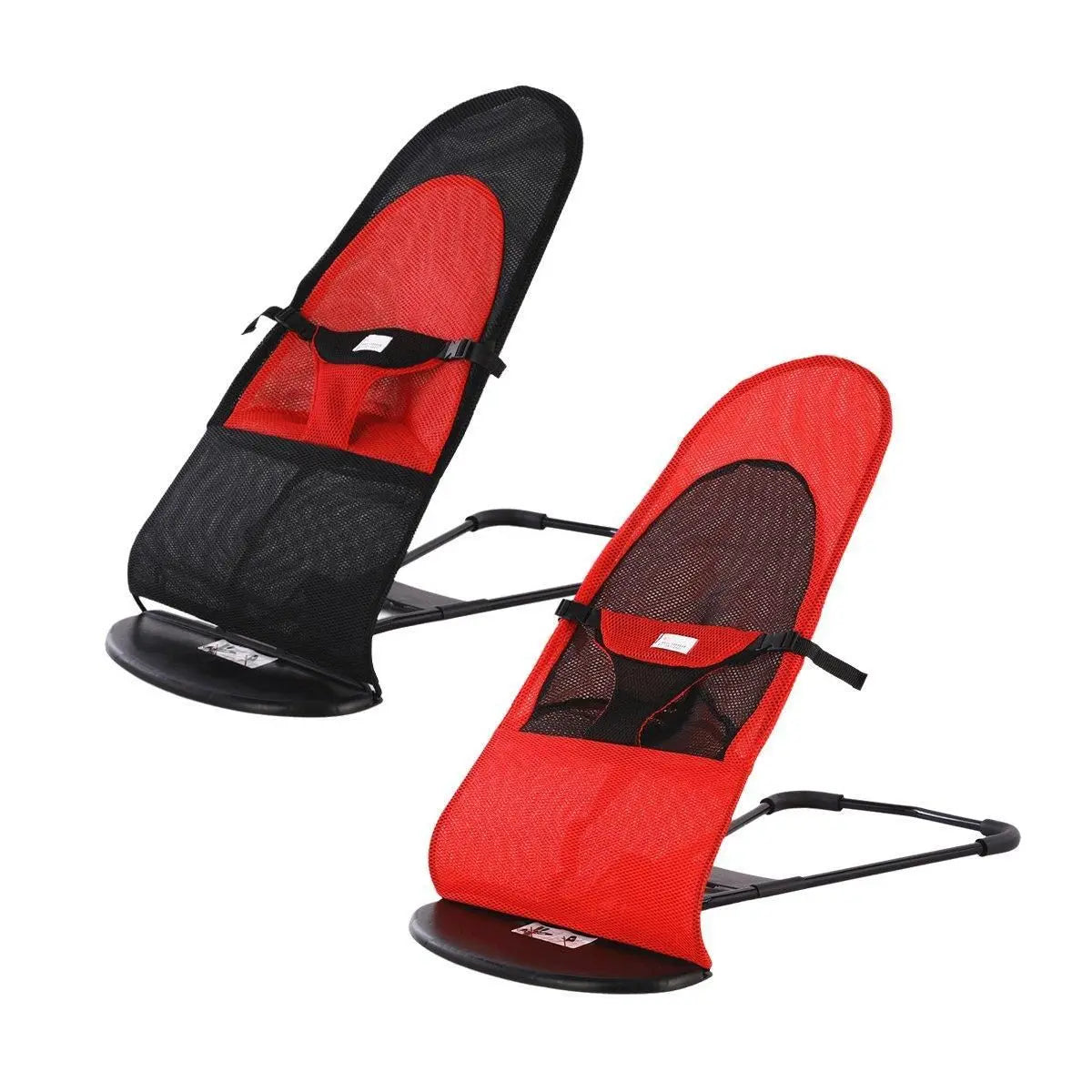 Pet Rocking Chair for Dogs Cats Foldable Pet Bed Portable Sleeping Lounger Chair - Black Wholesale Hub