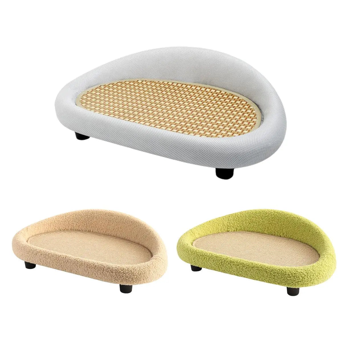 Large Cat Scratching Board Sofa Scratch Resistant Nest for Cats and Kittens - Brown Wholesale Hub