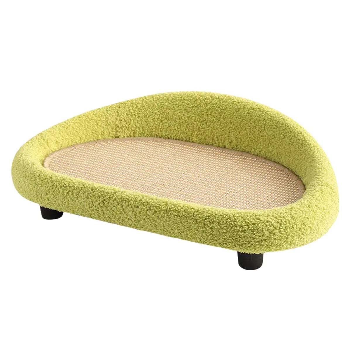 Large Cat Scratching Board Sofa Scratch Resistant Nest for Cats and Kittens - Green Wholesale Hub