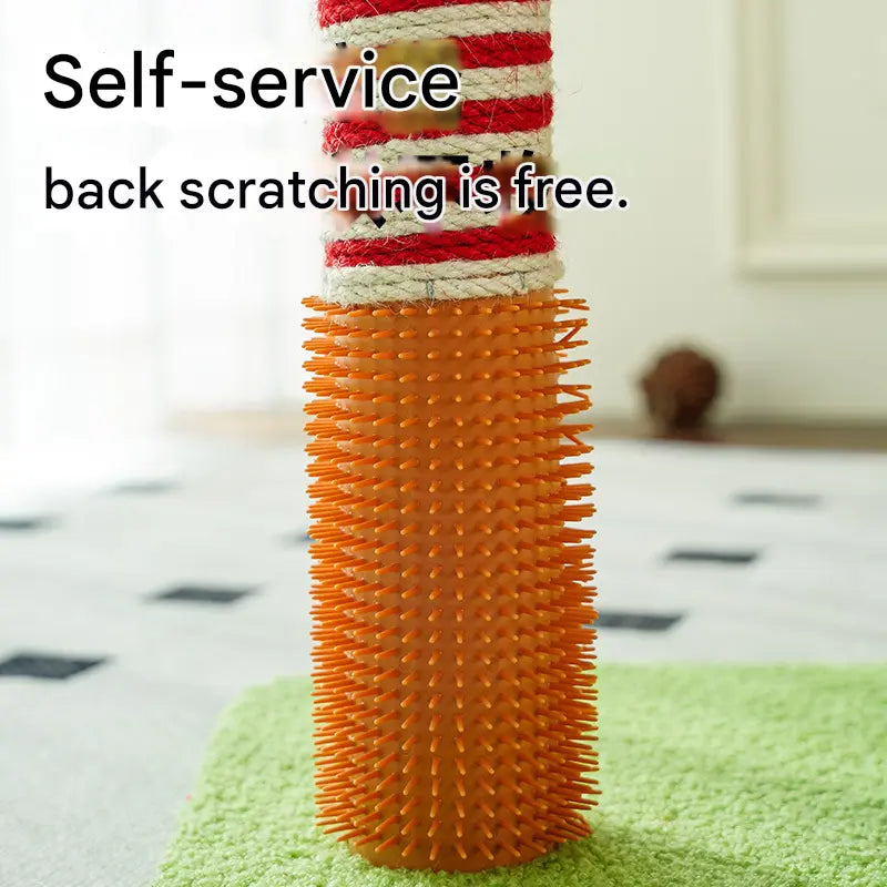 Colorful U-Shaped Cat Tree with Sisal Scratching Posts, Multi-Level Perch & Hanging Ball Toy - Compact Cat Climbing Frame for Small Spaces, Durable Fabric & Wood Construction for Kittens & Adult Cats Wholesale Hub